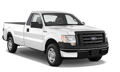 Ford F150 Truck white color