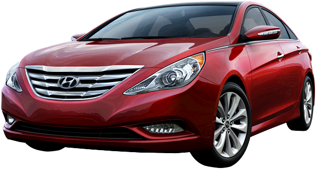 Hyundai Sonata Wine color