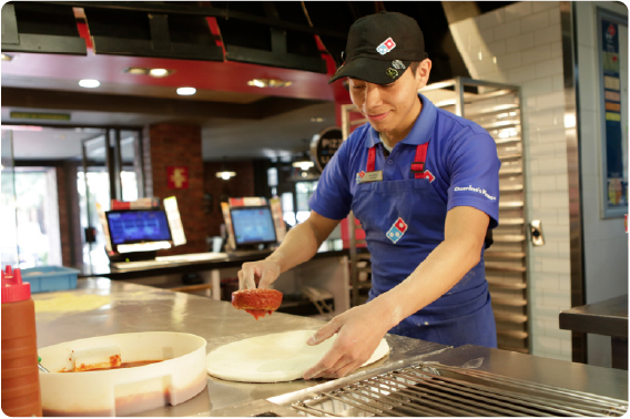 Domino's employee