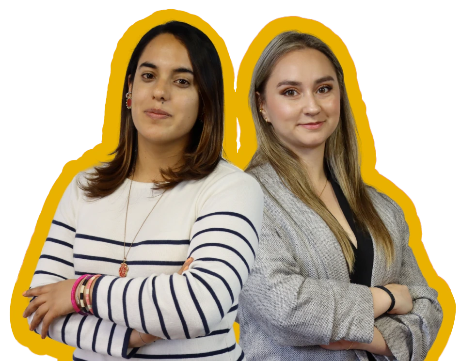 Dos mujeres profesionales