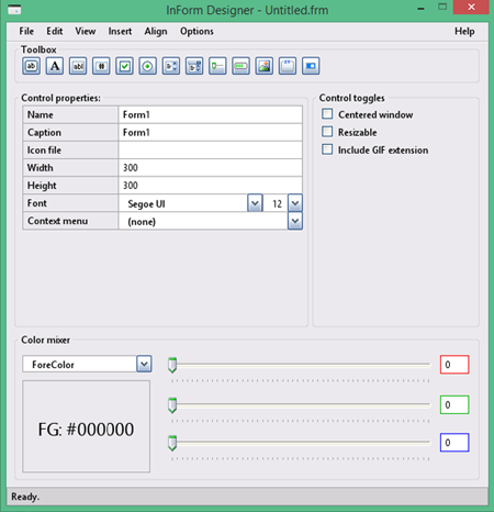 InForm InForm Designer