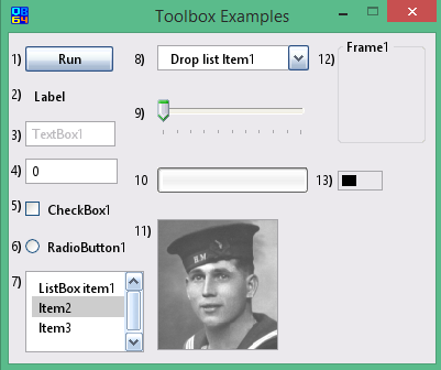 ToolBox examples