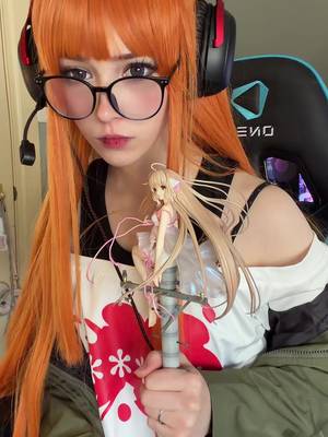 i’m flexing lowkey #futaba #persona5 #cosplay 