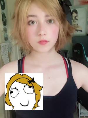 thought i’d reupload this, any other videos of mine that i should repost? #derpina #derpinacosplay #ragecomics #wojak #cosplay 