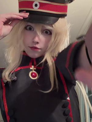 more tanya and i fixed the wig a bit #iqmaxx #cosplay #tanyadegurechaff 
