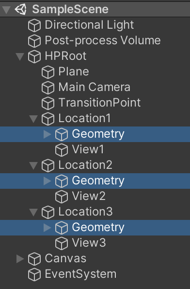 HPSampleHierarchy