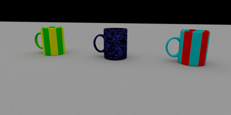 Changed the colors for all of the procedural textures