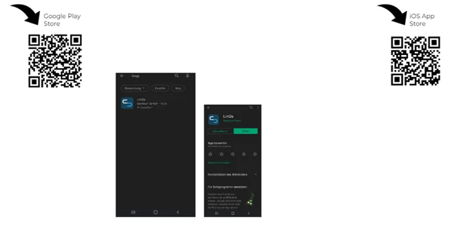 QR Code für die LinQs App