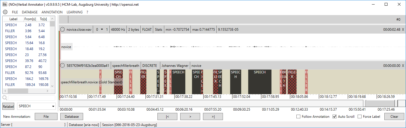 Predictions with a low confidence are marked for revision.