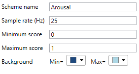 New continuous annotation scheme window.