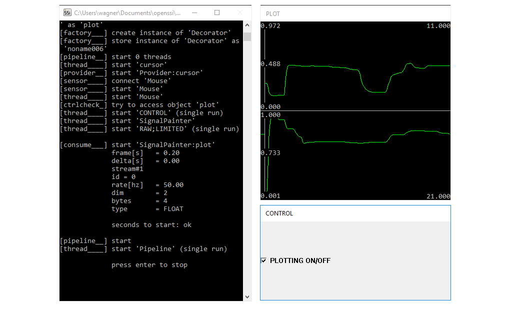 Use a ControlCheckBox to turn a component on/off.