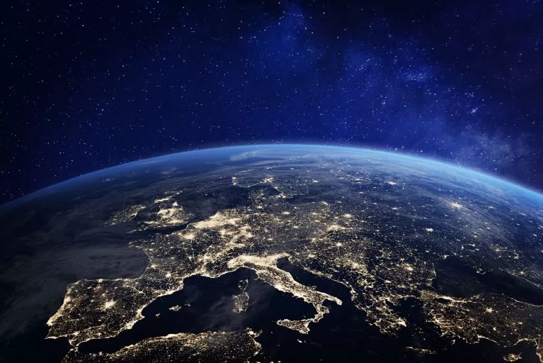 earth view form space