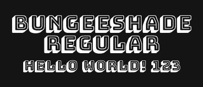 BungeeShade-Regular