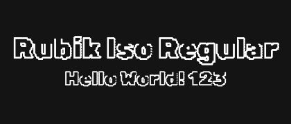 Rubik-Iso-Regular