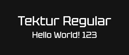 Tektur-Regular
