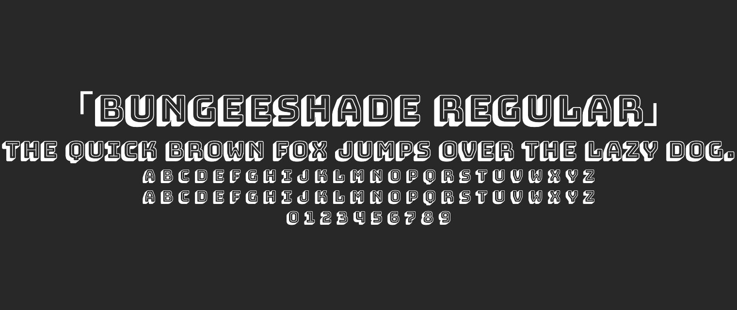 BungeeShade-Regular