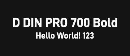 D-DIN-PRO-700-Bold