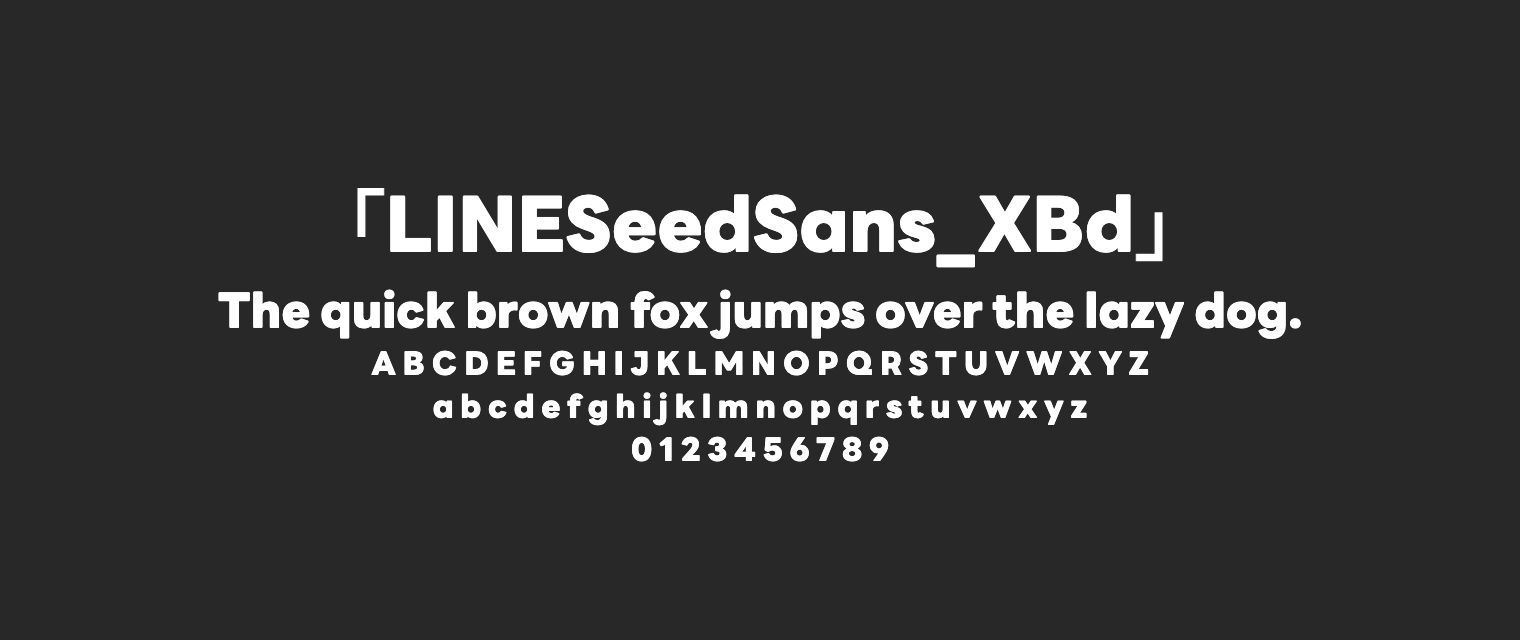 LINESeedSans_XBd