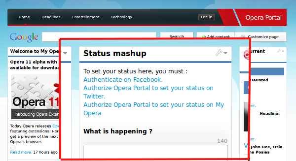 Opera Portal