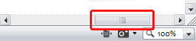 Scrollbar horizontal knob skin