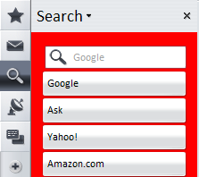 Search skin