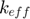 $k_{eff}$