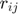 $r_{ij}$
