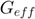 $G_{eff}$