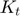 $K_{t}$