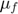 $\mu_{f}$