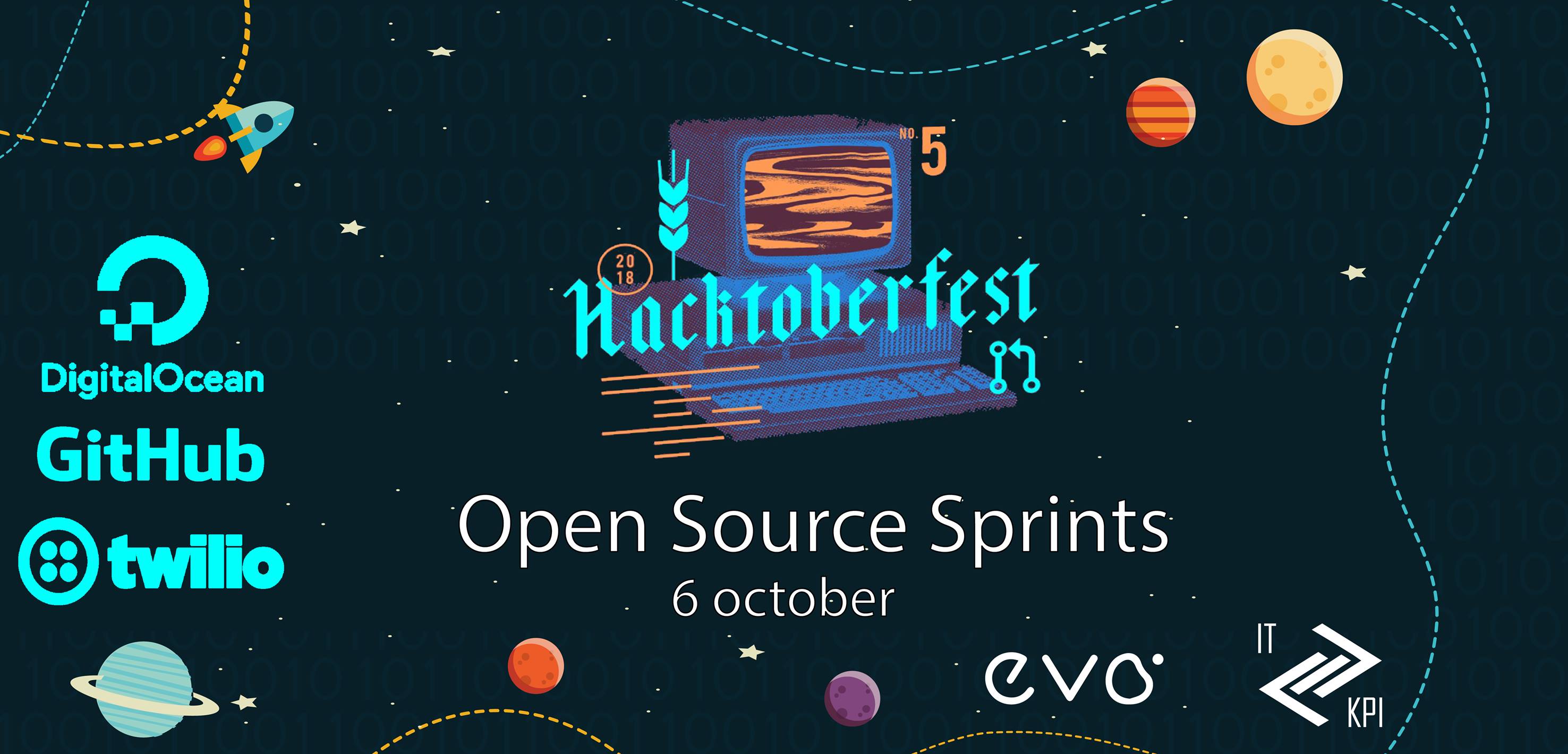 Hacktober Fest Open Source Sprints Oct 6th