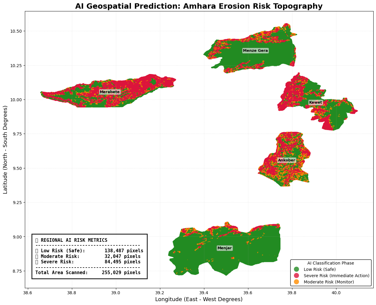 Geospatial Topographic Map